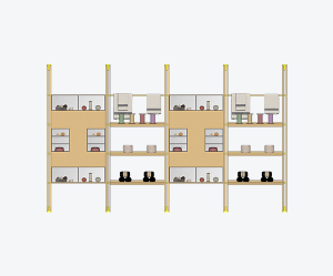 pop Pop-up-Miesian Column